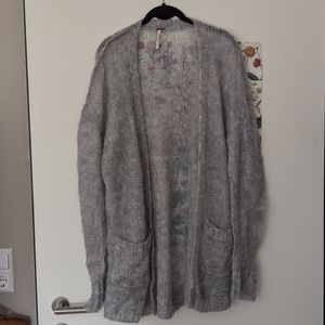 NWOT Free People mohair cardigan size large